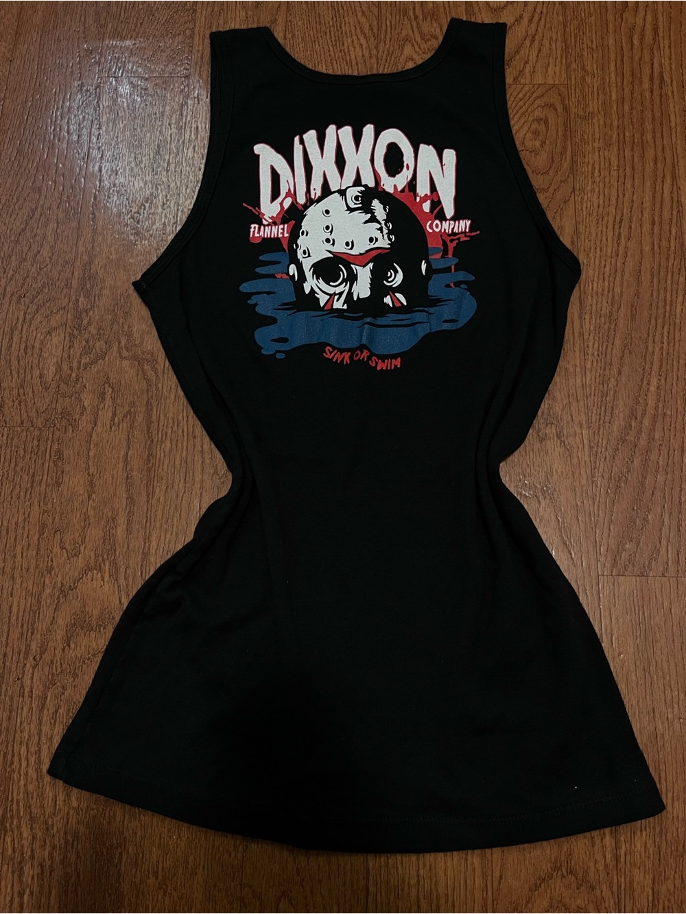 DIXXON Black Graphic Jason Voorhees special edition tank top